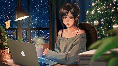 Winter Lofi 2023 ❄ Music makes you happy at Christmas 🎄 Cozy Christmas Night