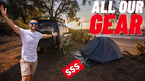 All Our Camping Gear WITH PRICES #shorts