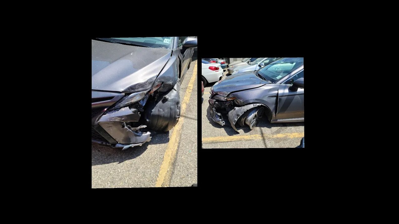 Car Accident 5/25/21 #Accident Ambulance 🚑 Pushed Another Car🚗 Into Mine #Shorts