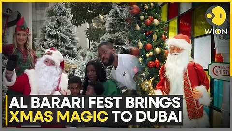 Christmas 2024 | Winter Wonderland: Santa & Train Rides At Al Barari Fest | World News | WION