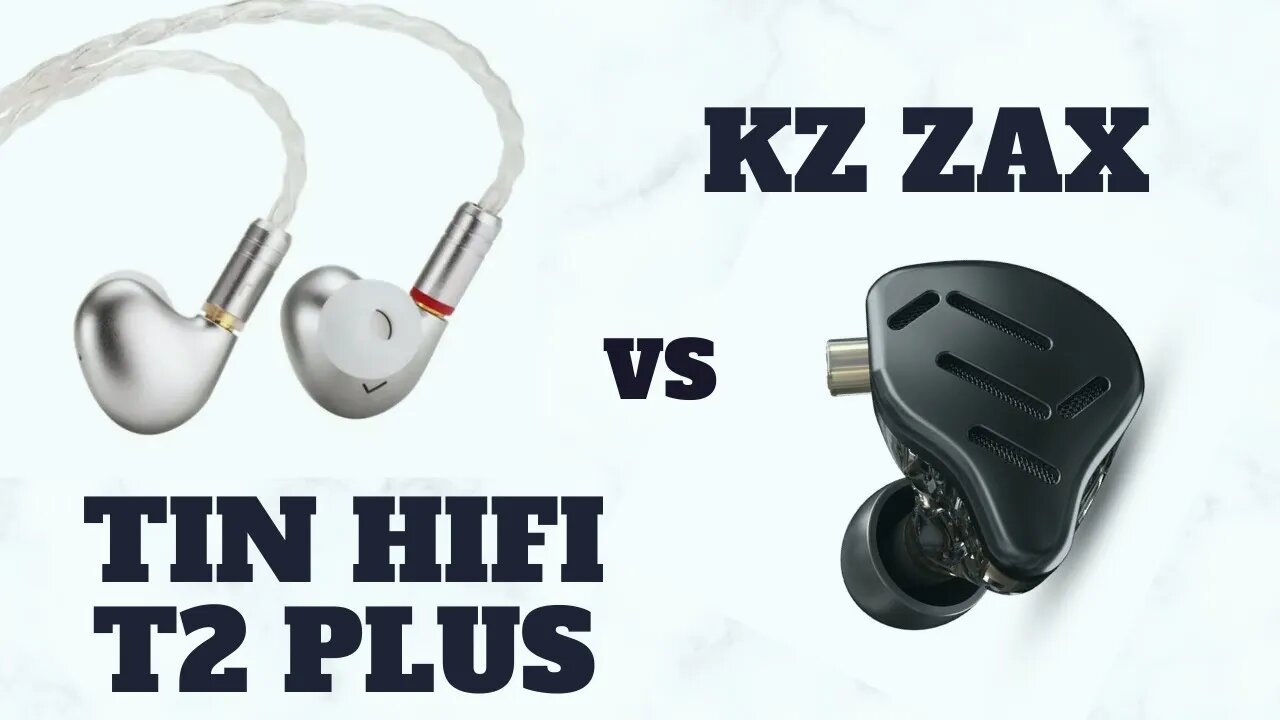 KZ ZAX vs Tin T2 Plus - Batalha de frequências #15