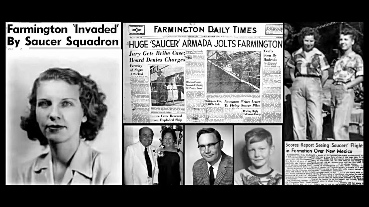 The 1950 Farmington, New Mexico, UFO armada discussed by eyewitnesses