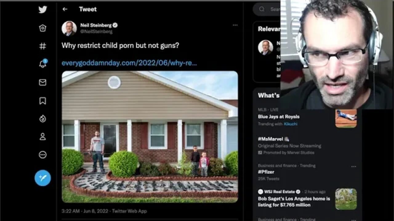 Why restrict child porn and not guns? (Tweet reaction)