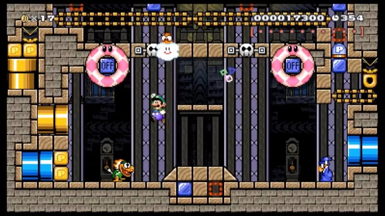 Mario Maker 2 SMW Ghost House Levels