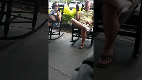 Bold #gangstalking witch looks like she's filming me. Whaddya say?