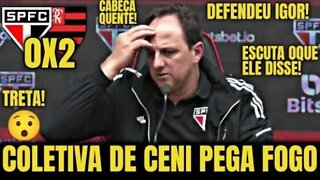 VEJA O QUE ROGÉRIO CENI FALOU DO TIME DO SÃO PAULO APÓS DERROTADO PELO FLAMENGO DENTRO DO MORUMBI