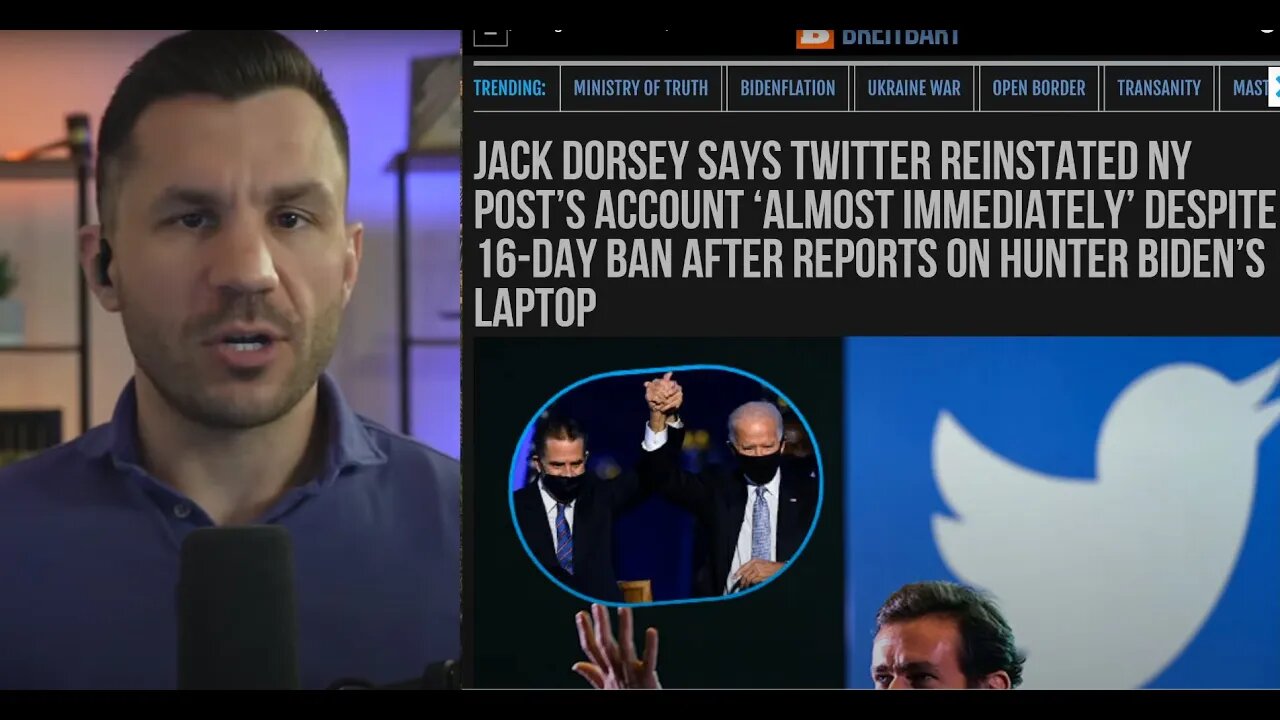 Headlines! Jack on Twitter Hunter Cover-up; Tucker Carlson Hit Piece; Immigration Failures; Comments