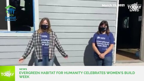 Evergreen Habitat for Humanity celebrates Women’s Build Week