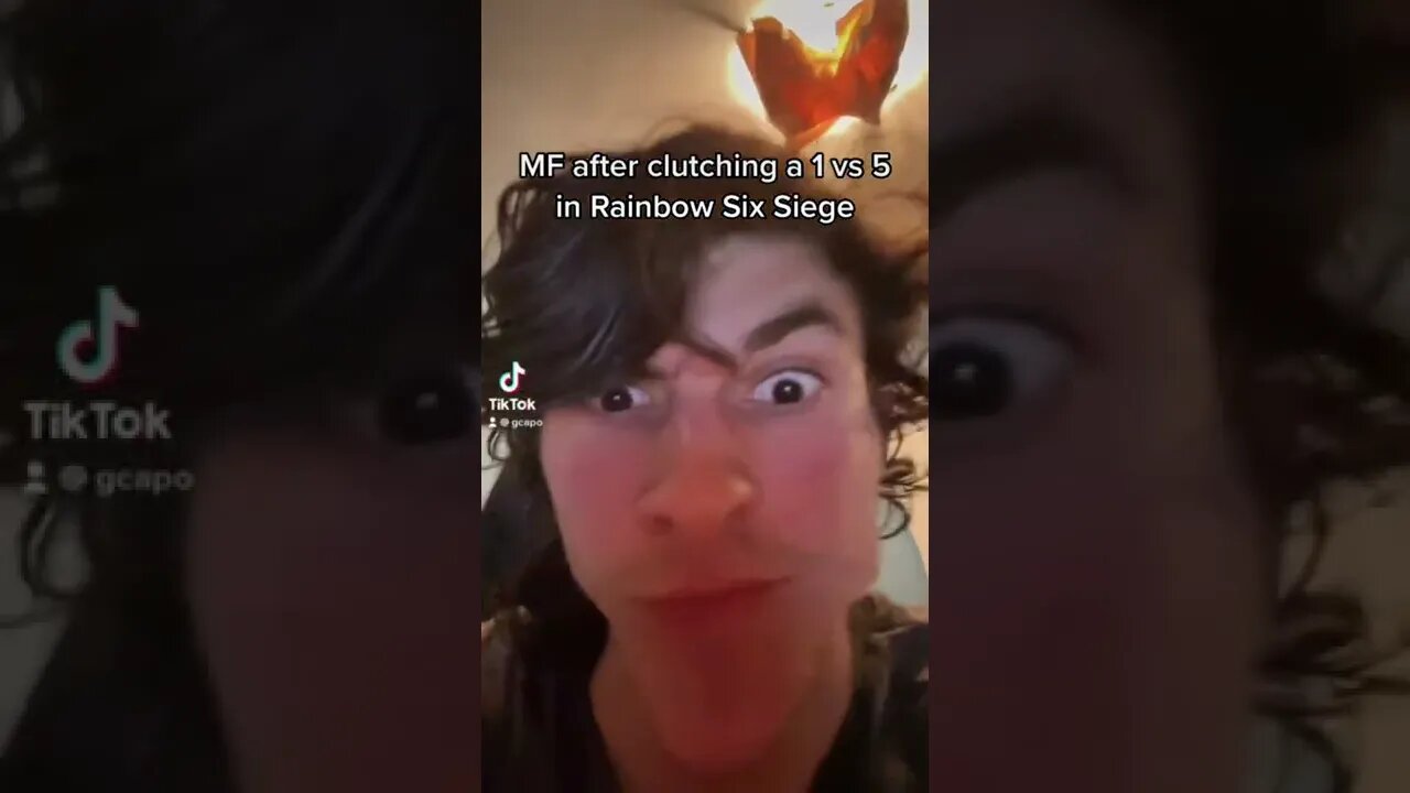 MF after they CLUTCH a 1 vs 5…😎😂 | #shorts #gaming #rainbowsixsiege