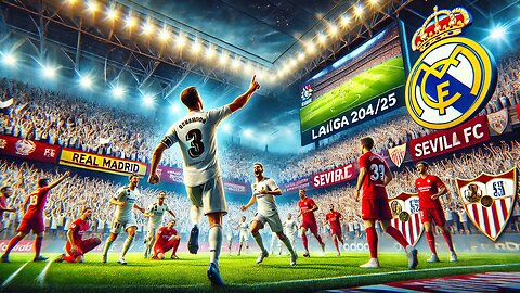 Real Madrid vs Sevilla FC Live | LaLiga 2024/25 Football Match Highlights