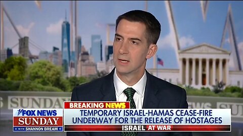 Sen Tom Cotton: Biden Puts More Pressure on Israel Then He Does Hamas