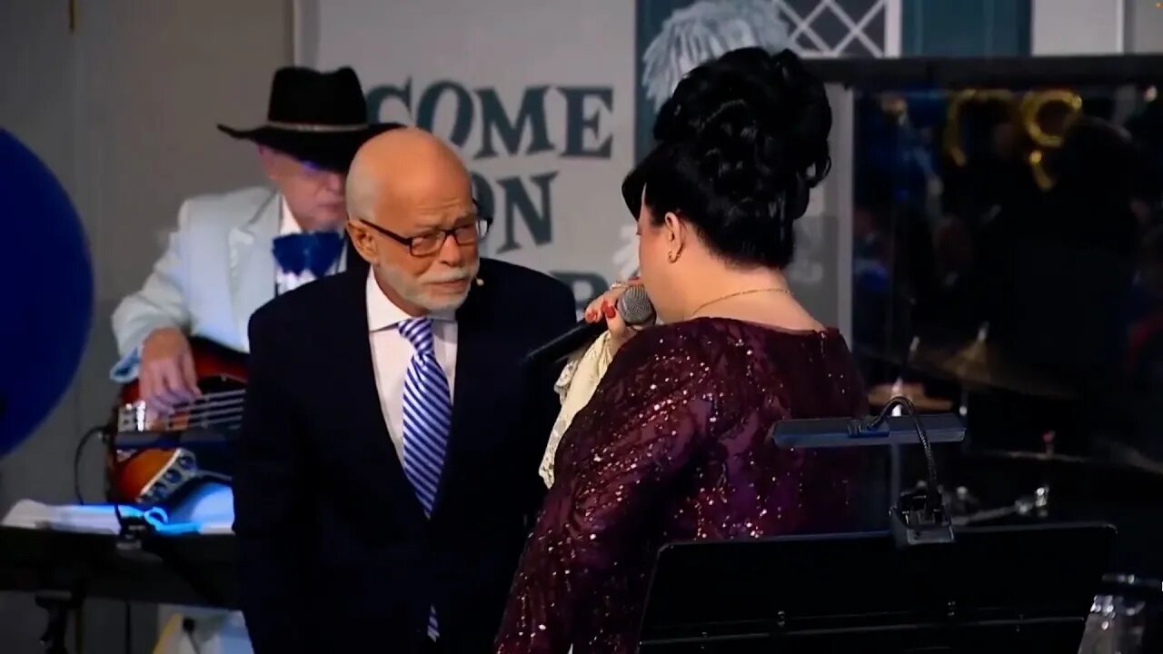 I Will Meet You In The Morning Tammy Sue Bakker sings as Vestal Goodman for her father Jim Bakker