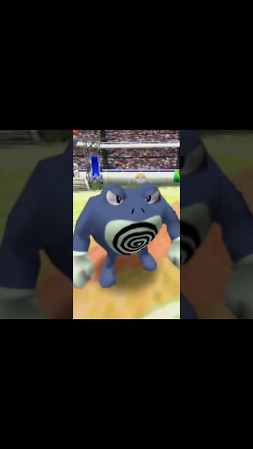 Pokémon Stadium 2 - Poliwrath Uses HYDRO PUMP!