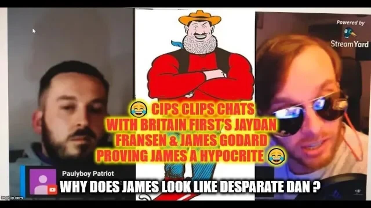 😲 LINK FOR STREAM & CHATROOM for tonight's cips clips VS James Goddard 😲