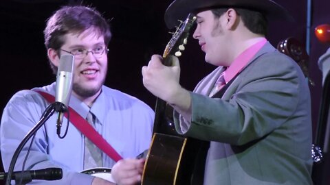 The Burrows Brothers, featuring Dewey Brown on fiddle.