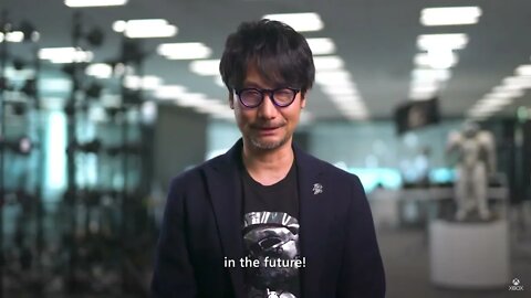 Hideo Kojima Anúncio de parceria com Xbox - Xbox & Bethesda Games Showcase 2022