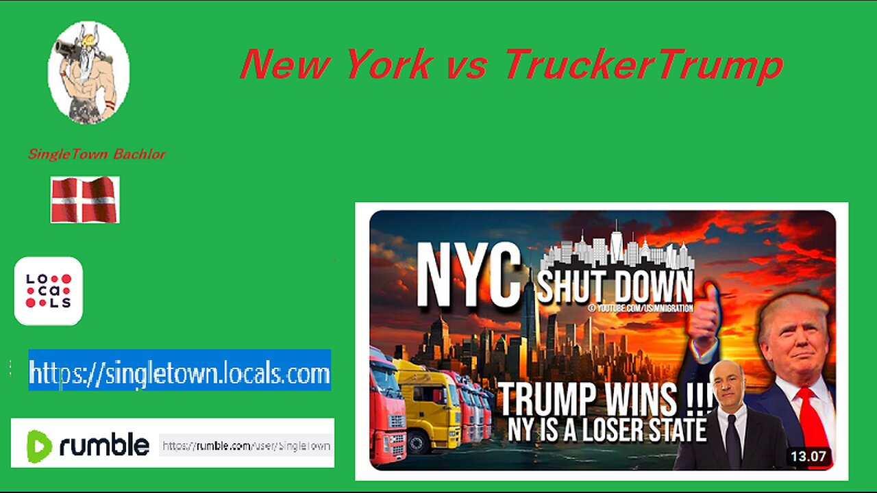 New York vs Truckers not Delivering ANY to the city..