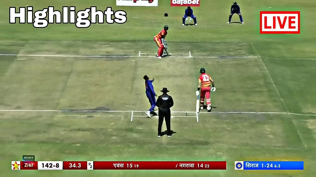 🔴LIVE : IND Vs ZIM Live 1st ODI | India vs Zimbabwe Live | Live Score & Commentary– CRICTALKS live