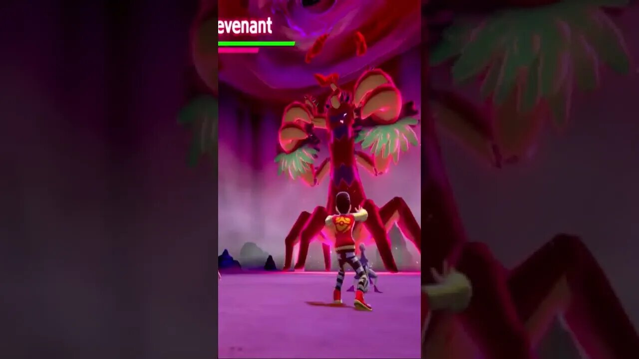 Pokémon Sword - Dynamax Trevenant Used Ingrain!