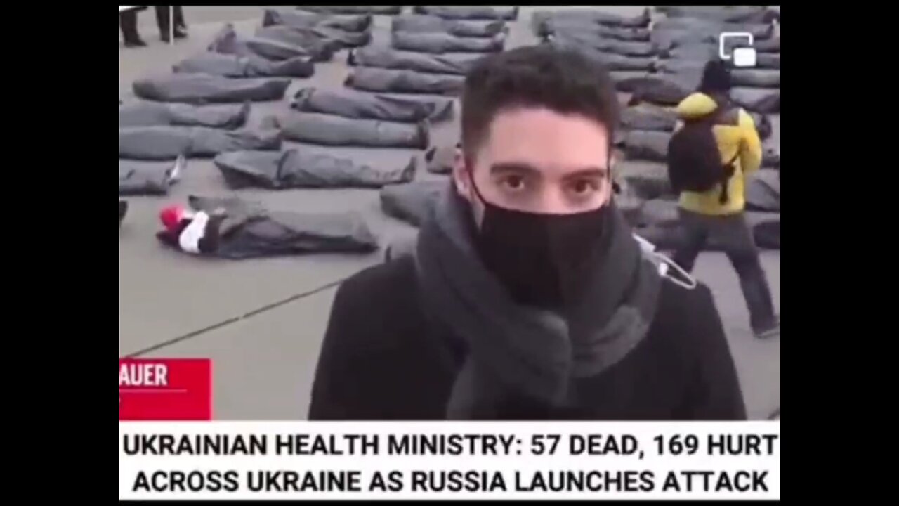 Fake News?! Ukraine claims deaths but body bag is moving