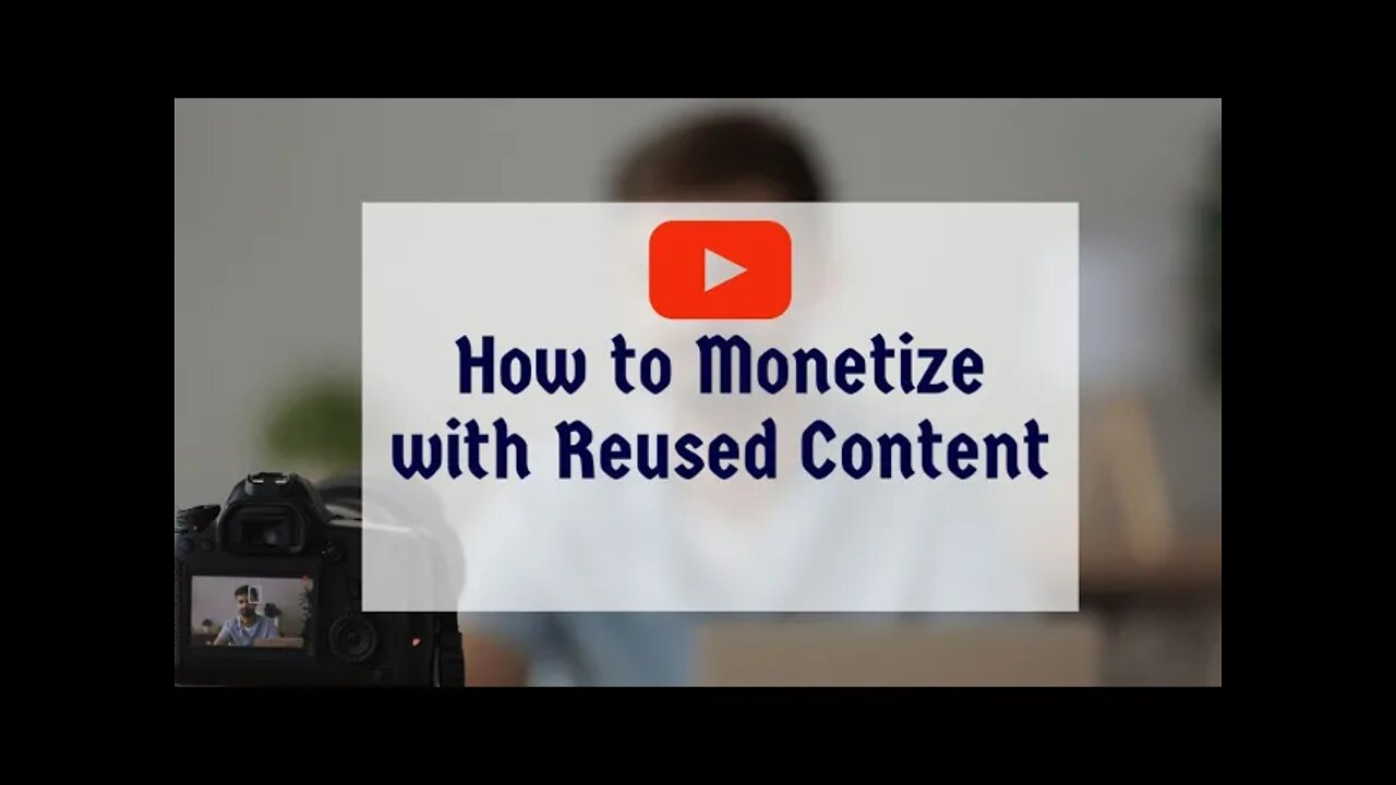 How to Fix Reused content channel on Youtube 2022.