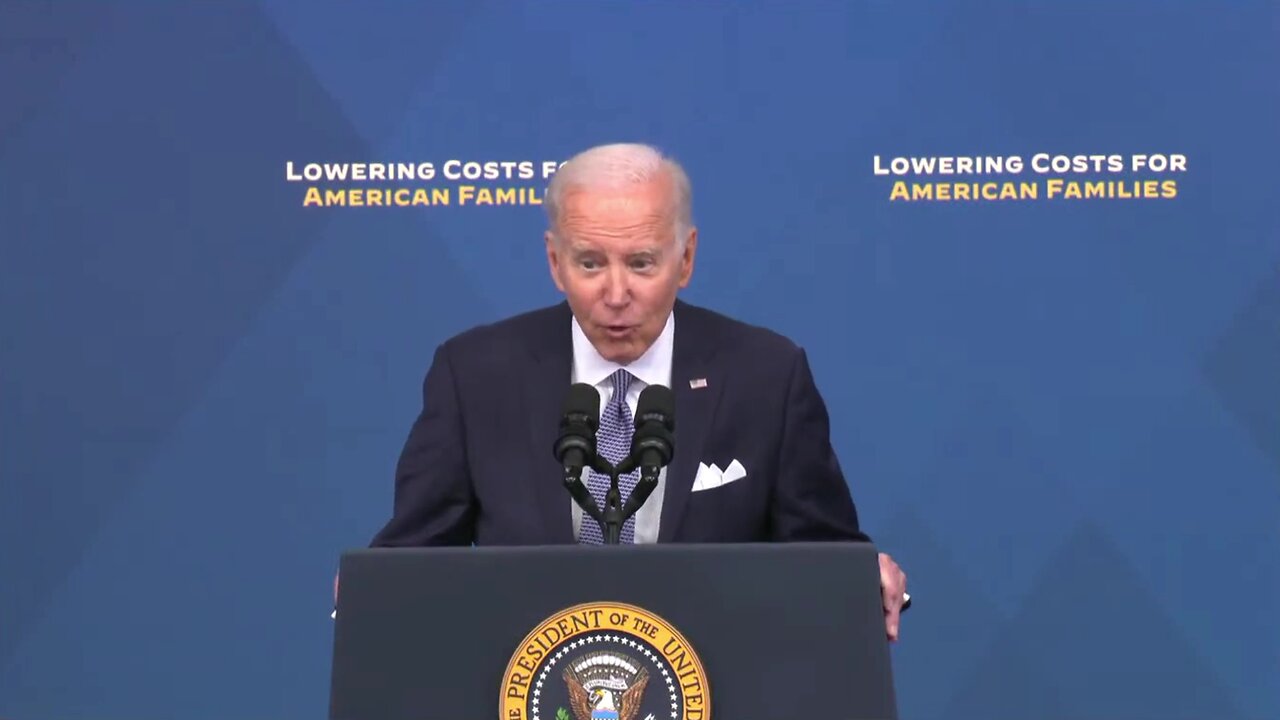 Just Joe Biden & his rambling "I'll Veto It" talking-points