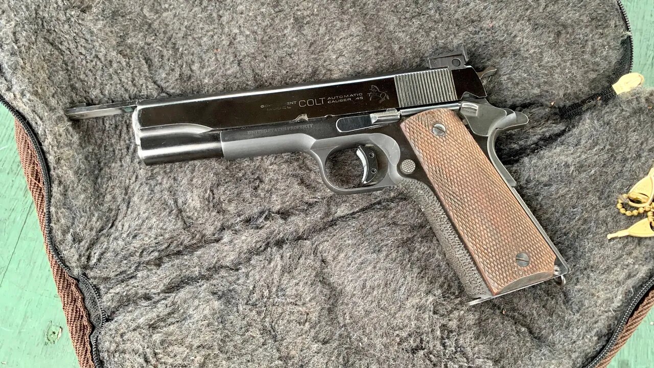 Colt 1911 bullseye pistol 1913 production