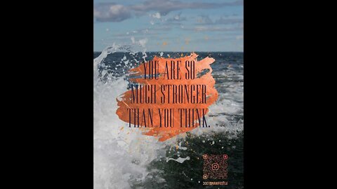 You are so much stronger than you think!