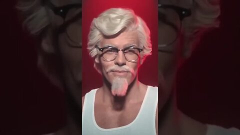 The KFC man