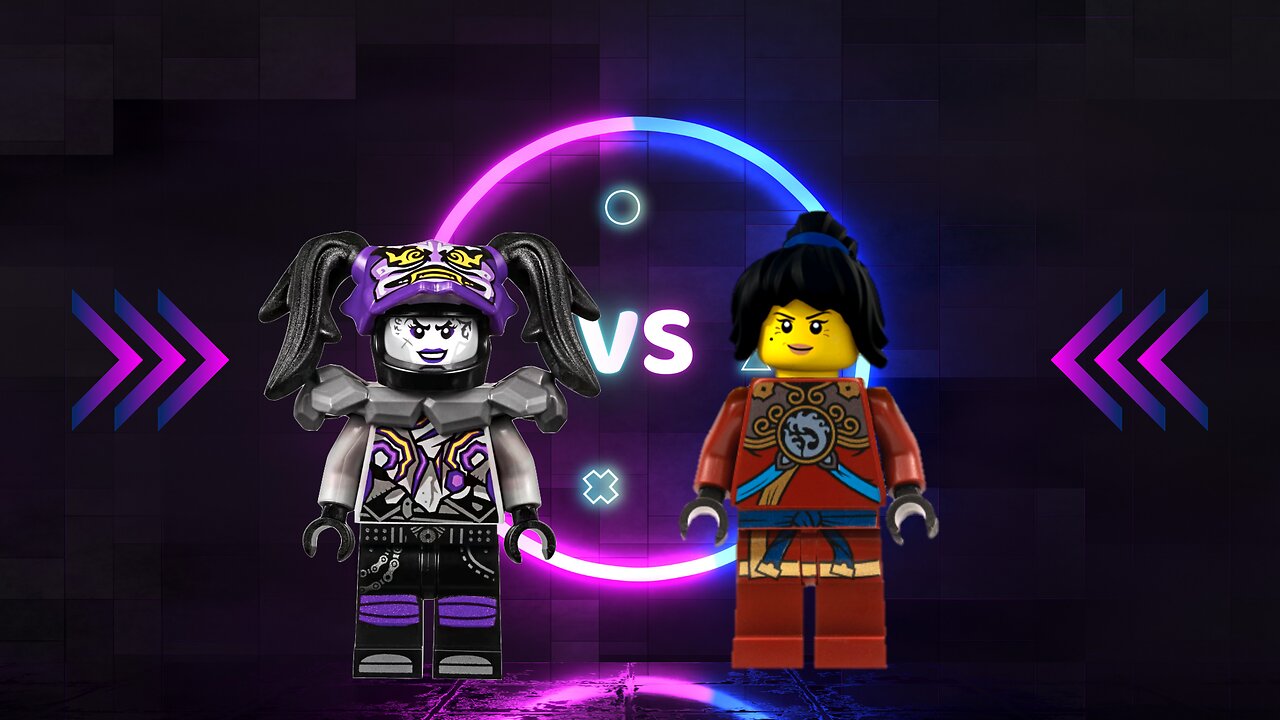 Crypto battles. 3 Season: Ninjago: Masters of Spinjitzu. 4 Episode: Ultra Violet vs Nya.