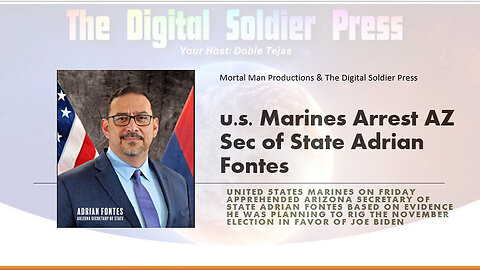 u.s. Marines Arrest Arizona Secretary of State Adrian Fontes