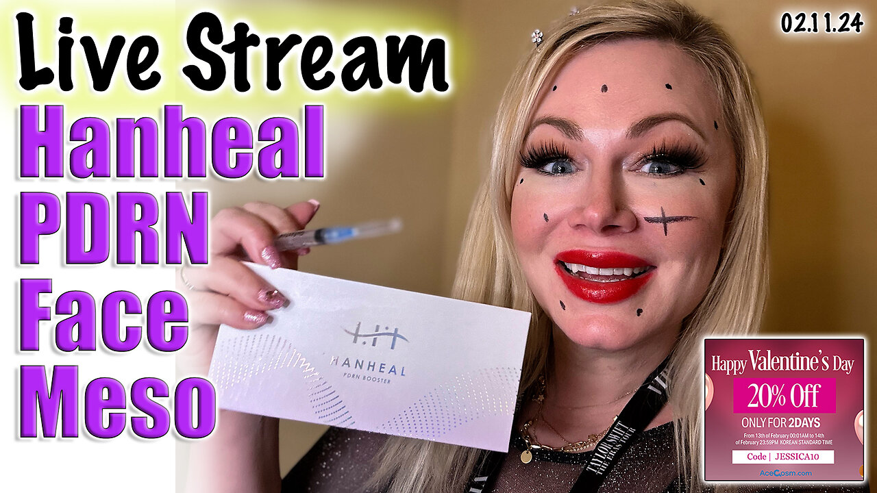 LIVE Hanheal PDRN Face Modified BAP | Code Jessica10 saves you Money