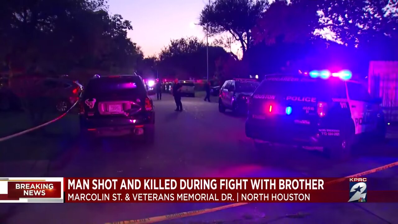 HOUSTON | Man shot to death by his own brother in north Houston, HPD says