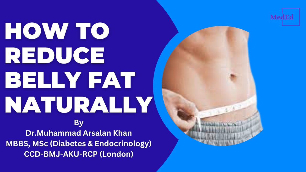 How to reduce belly fat naturally