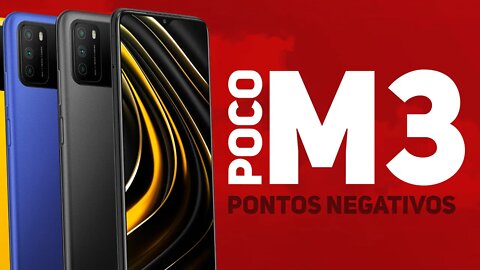 Poco M3 - Pontos Negativos 😕