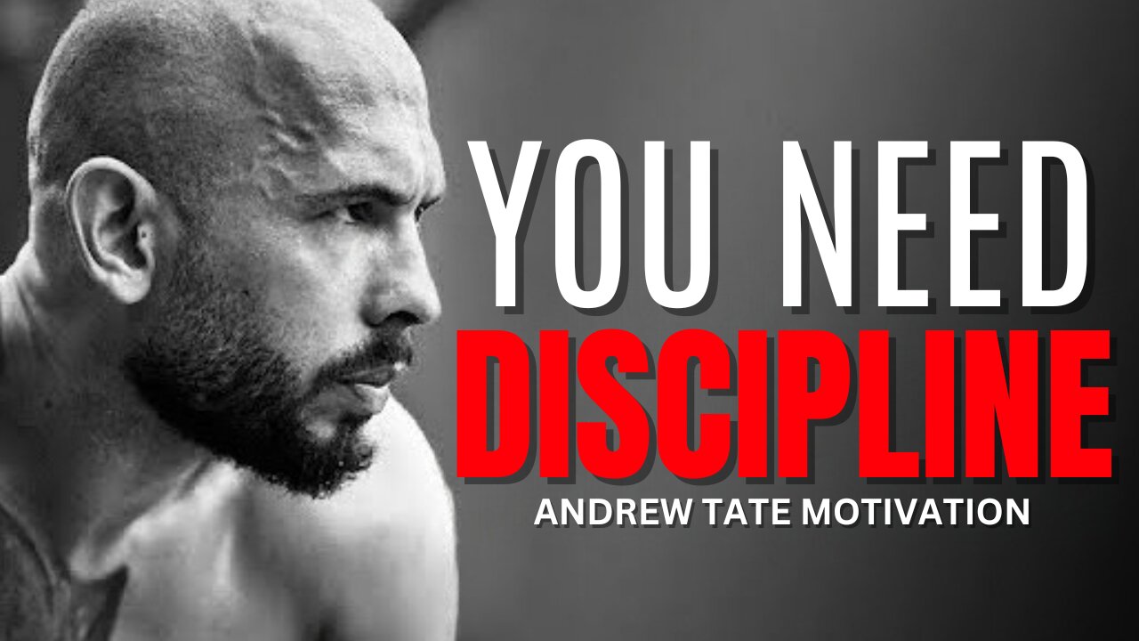 BECOME DISCIPLINED - Andrew Tate Motivational Speech (Top G Motivation)