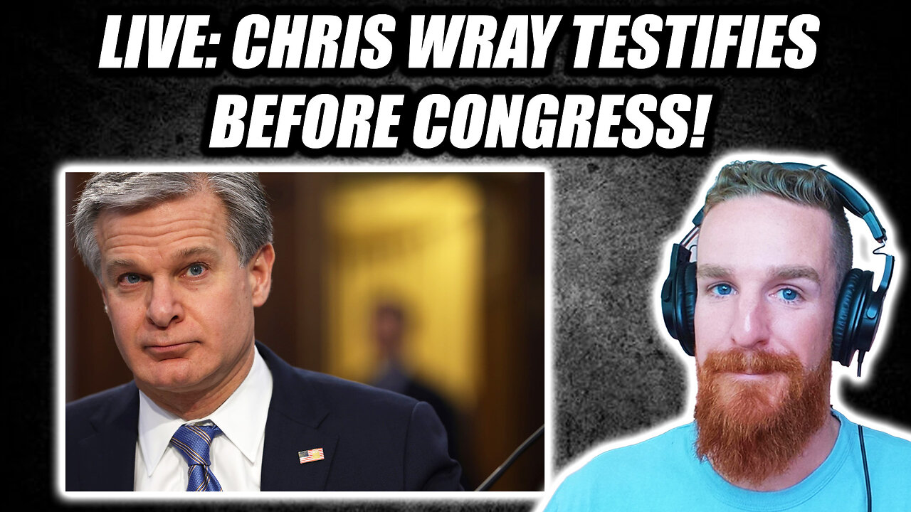 LIVE: FBI Director Wray Testifies Before House Judiciary! 10AM ET