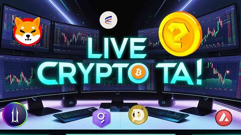 Crypto Market TA Live! Alt's Memes BTC Bullrun 2025