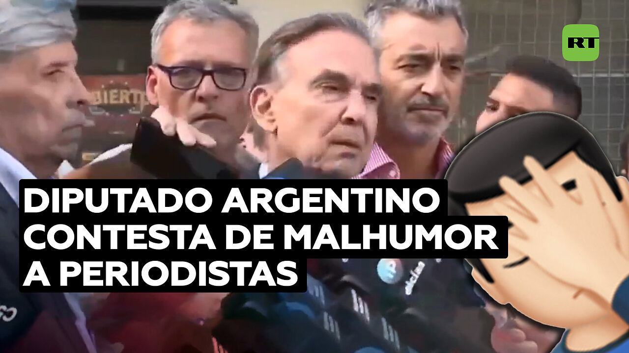 Diputado argentino malhumorado responde sobre los temas a tratar de la 'ley ómnibus'