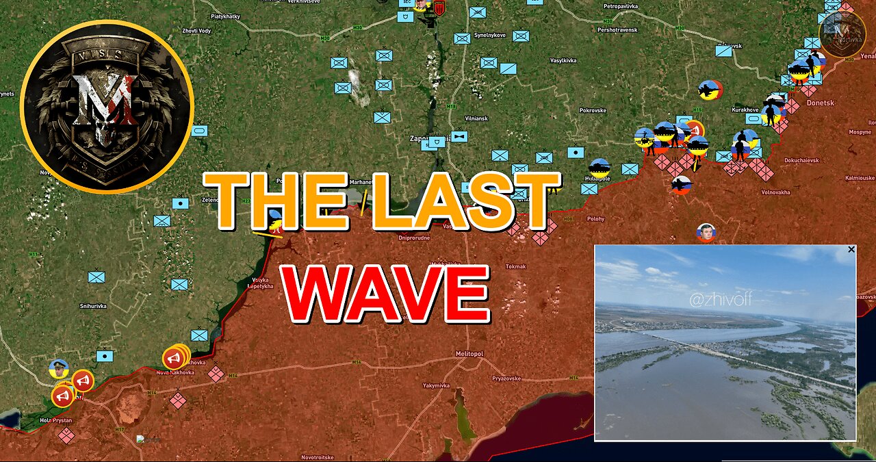 Donbass Zugzwang | The Dam That Thwarted All Plans. Military Summary And Analysis For 2023.06.06