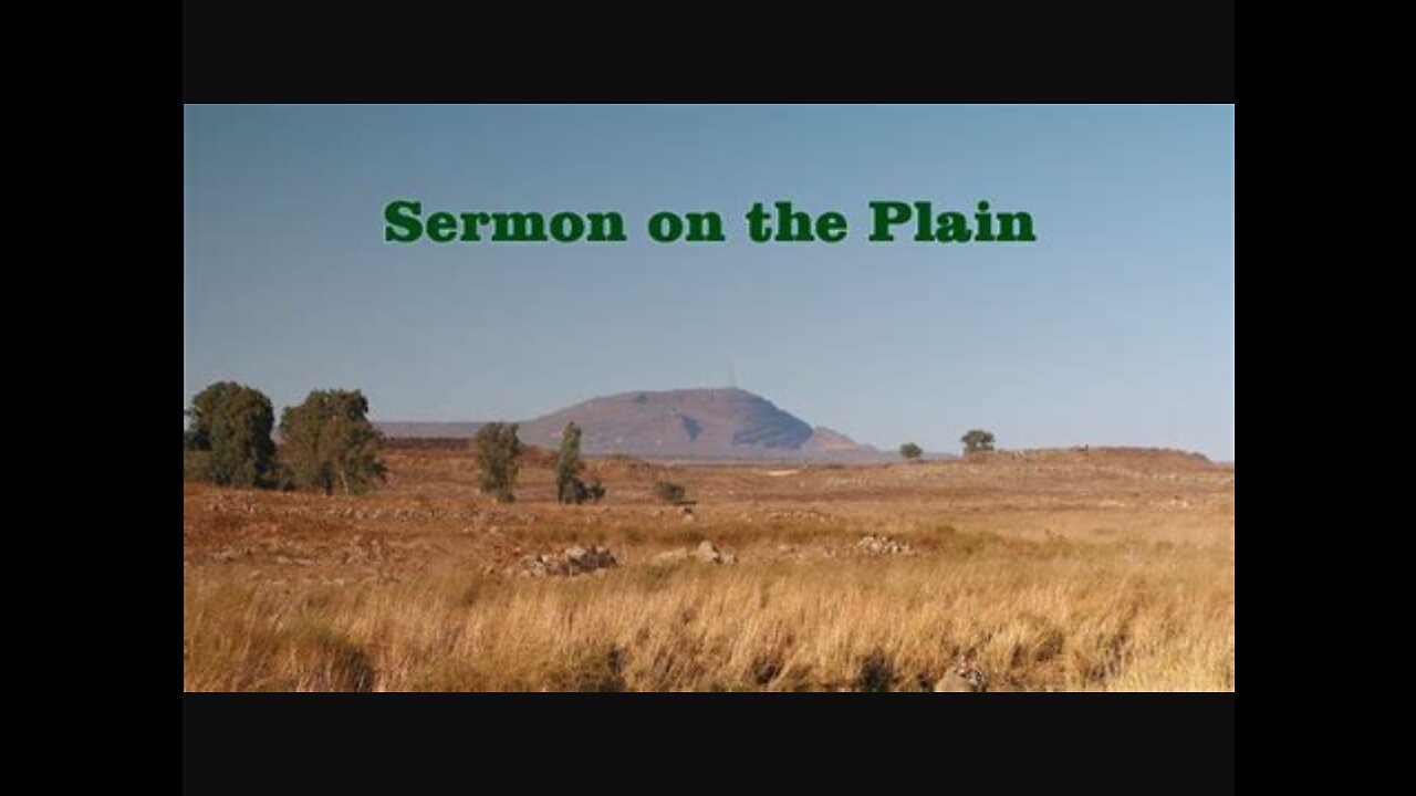 The sermon on the mount versus the sermon on the plain