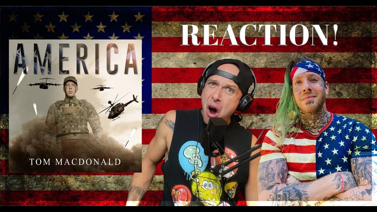 I'LL HELP YOU PACK YOUR BAGS!!🔥TOM MACDONALD- AMERICA - REACTION!!