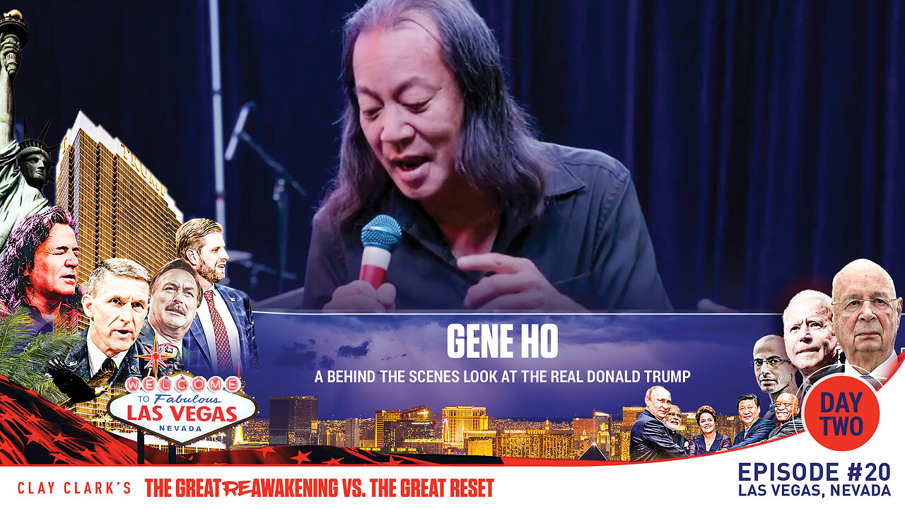 Gene Ho | A Behind the Scenes Look at the Real Donald Trump | ReAwaken America Tour Las Vegas | Request Tickets Via Text 918-851-0102