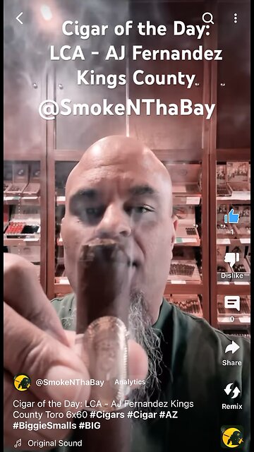 Cigar of the Day: LCA - AJ Fernandez Kings County Toro 6x60 #Cigars #Cigar #AZ #BiggieSmalls #BIG