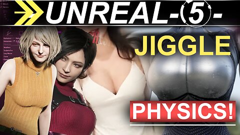 Unreal 5 - Jiggle Physics (In 60 Seconds!!!)