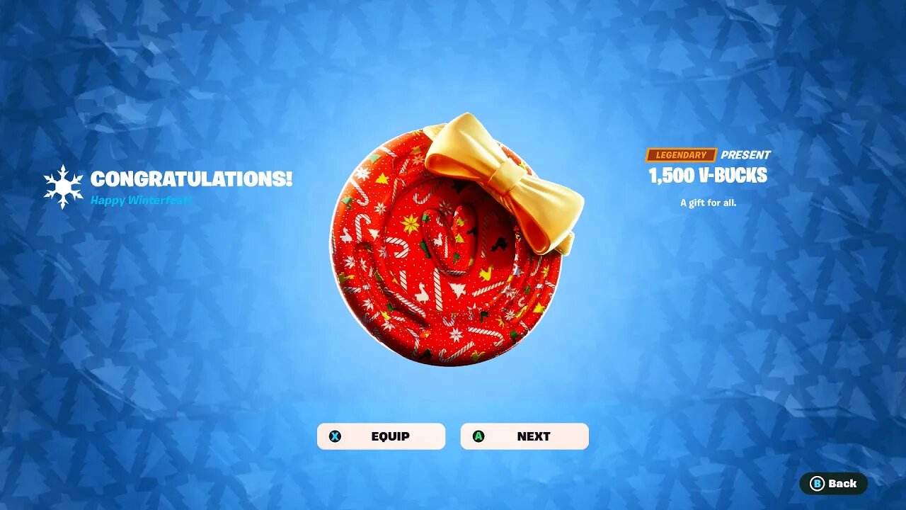 1,500 V-BUCKS PRESENT is NOW AVAILABLE!