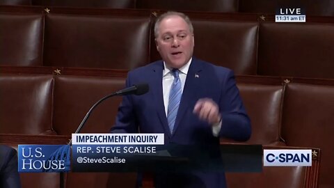 🔴👀🔴 Scalise: Democrats impeachment process is rotten