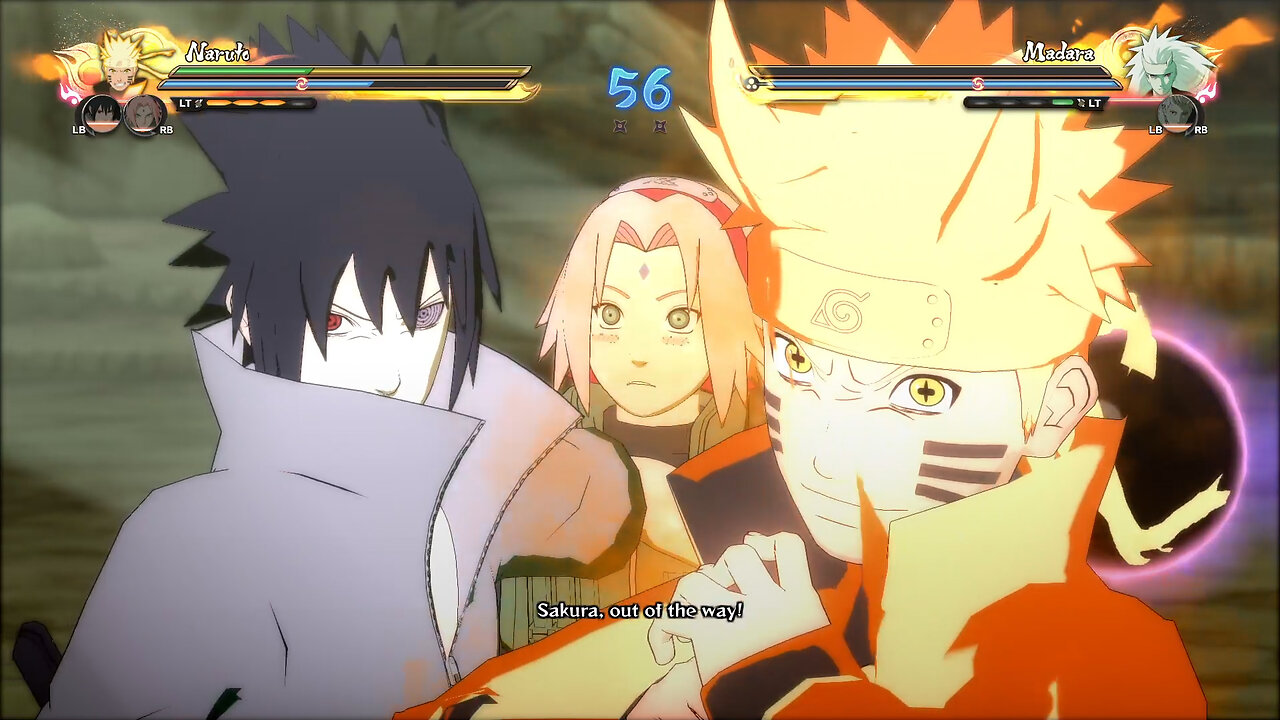 NINJA STORM 4 TEAM 7 COMBO NARUTO UZUMAKI - SAKURA HARUNO - SASUKE UCHIHA