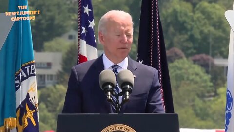 Biden struggles to remember Coast Guard Lieutenant Commander's name.