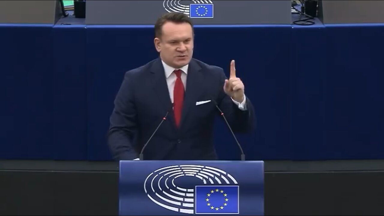 Mic Drop: MEP Dominik Tarczynski called out the left-wing corruption at the EU